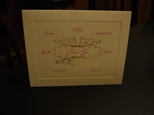 thank you card messages. Photo of Thank You Cards