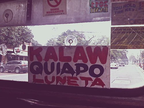 Jeepney inside