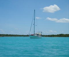 Anchored in paradise