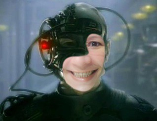 Bracuta of Borg, daughter of Locutus of Borg and the Borg Queen by Bracuta