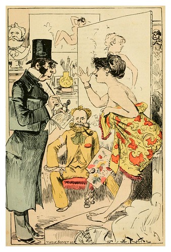 008-las conclusiones del agente judicial Lebarbu-La grande mascarade parisienne 1881-84-Albert Robida