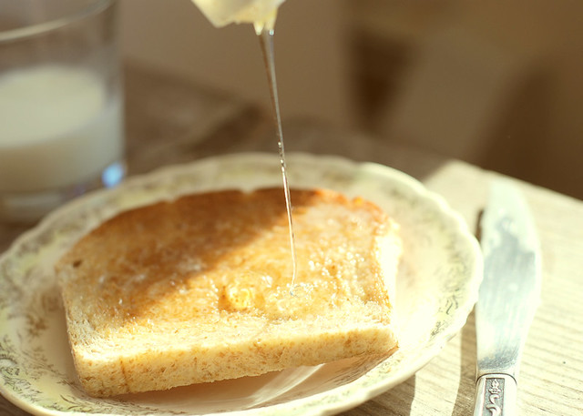 {83/365} - Honey on Toast