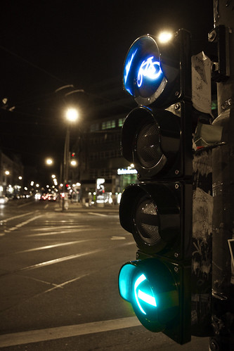 Berlin Bicycle Traffic Light