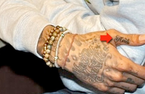 wiz khalifa amber rose face tattoo. wiz khalifa tattoos amber rose
