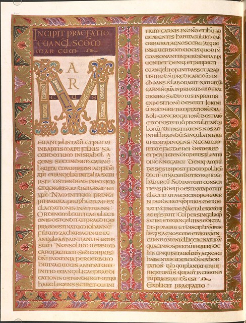 Evangeliar (Codex Aureus) - BSB Clm 14000 r