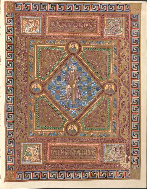 Evangeliar (Codex Aureus) - BSB Clm 14000