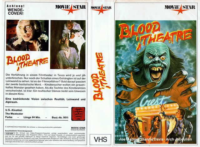 Blood Theater (VHS Box Art)