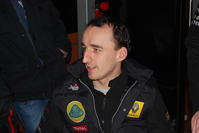 Robert kubica Team Lotus Renault - Valencia 2011