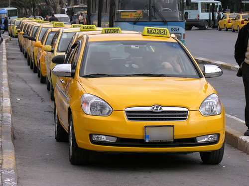 Taxi invázió