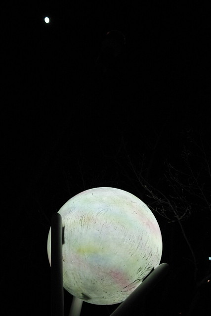 moon and light ball
