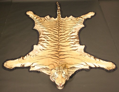 This tiger skin achieved £4,200