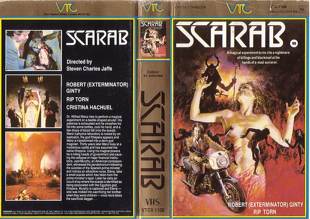 Scarab (VHS Box Art)