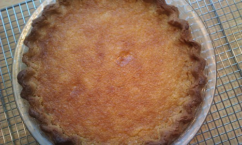 Lemon tart pie