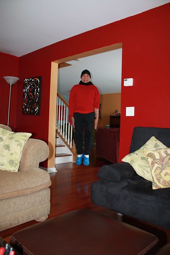 Mario Levitating into the Living Room