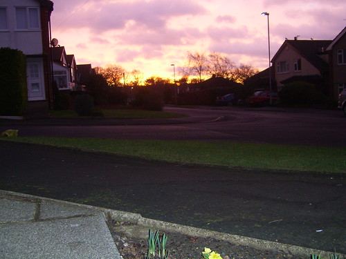 280211 Sunrise from home