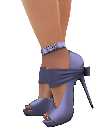 P10 Serenity Lazy Sunday Lilac Bow Heels New Releases