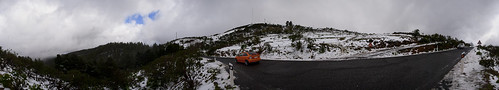Carretera nevada, Valleseco. Isla de Gran Canaria