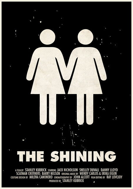 'The Shining' pictogram movie poster