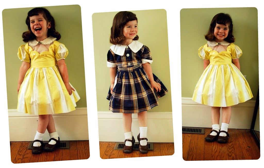 Vintage Toddler Dresses - The Sew Weekly - Sewing &amp- Vintage Lifestyle