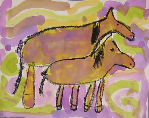 Horses, by Elsa