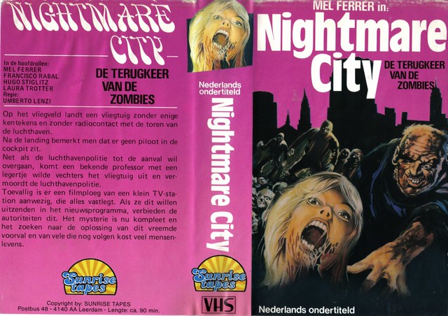 Nightmare City (VHS Box Art)