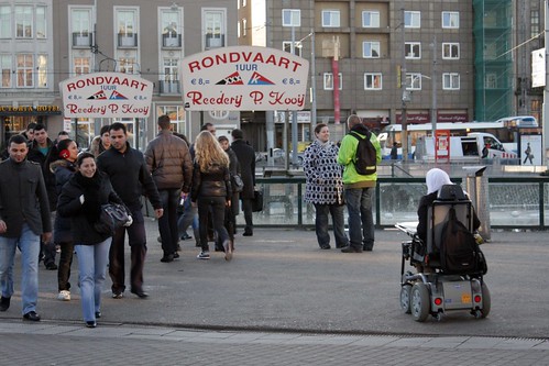 Acessibilidade em Amsterdam - Foto por Daniel Duclos