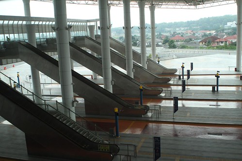 Escalators To Passengers Arrival Hall