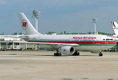 Kenya Airways A310-304 5Y-BFT ORY 16/06/1991