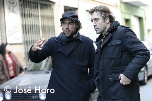 Alejandro González Iñárritu y Javier Bardem