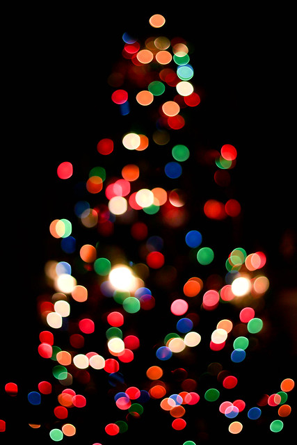 Christmas Tree Bokeh