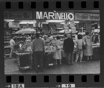 Marinello im Shopeville im Zürcher Hauptbahnhof 1985 oder 1986