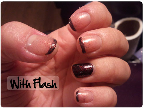 Nail Design with Flash