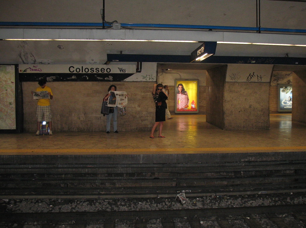 Waiting For The Roma Metro