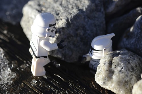 The mini-stormtrooper is a Hero