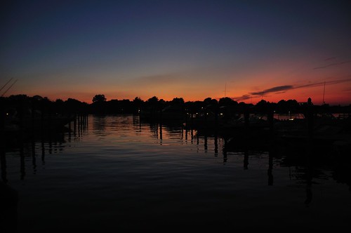 Bakers Landing Marina Sunset Picture 3