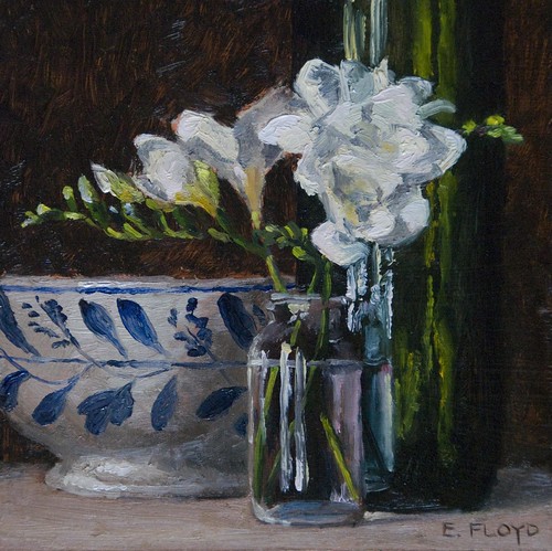 20110205 Fressia bottle and bowl 6x6