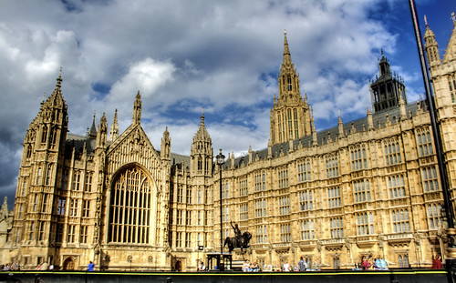 Paliament building. London. Edificio del parlamento. Londres.