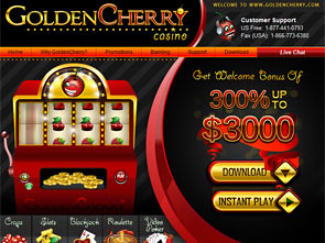 GoldenCherry Casino Home