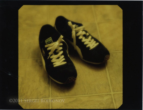 Instant film project: shoes