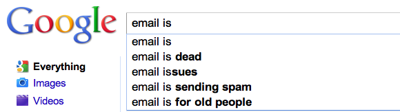Google email is