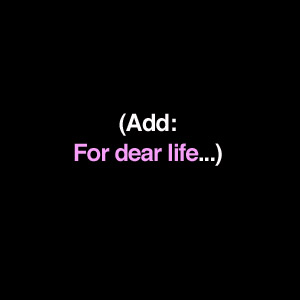 for-dear-life