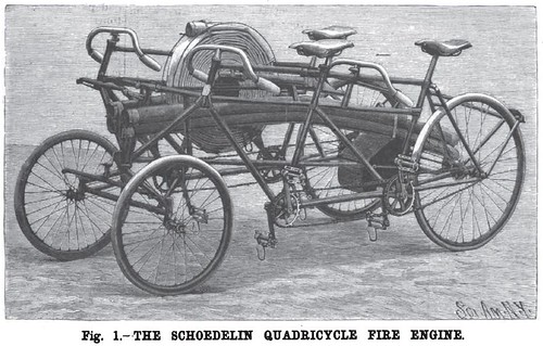 Qaudricycle Fire Engine