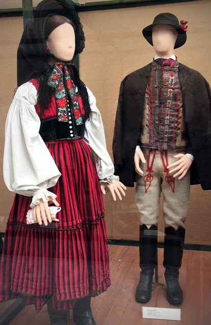 Székely couple, Csik county, late 19th century