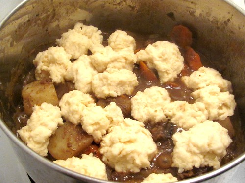 Old New Brunswick Kitchens' Beef Stew with Dumplings (Doughboys)