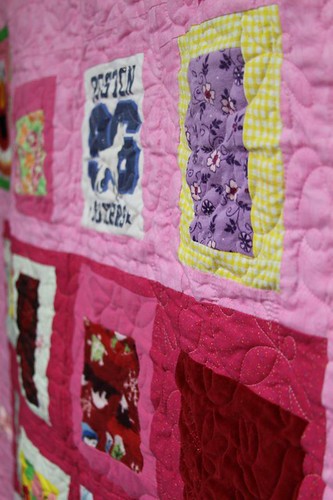 memory quilt, recycled fabric quilt, custom memory quilt, mamaka mills, alix joyal 4