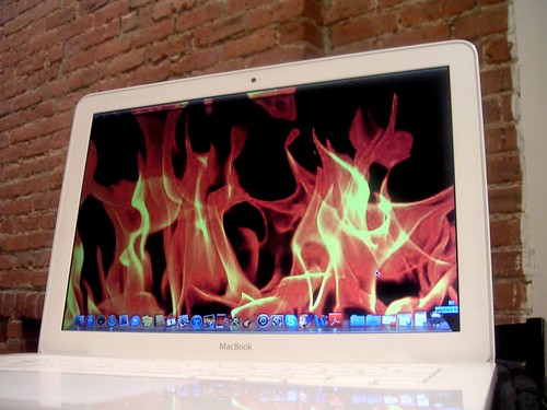Flaming Computer