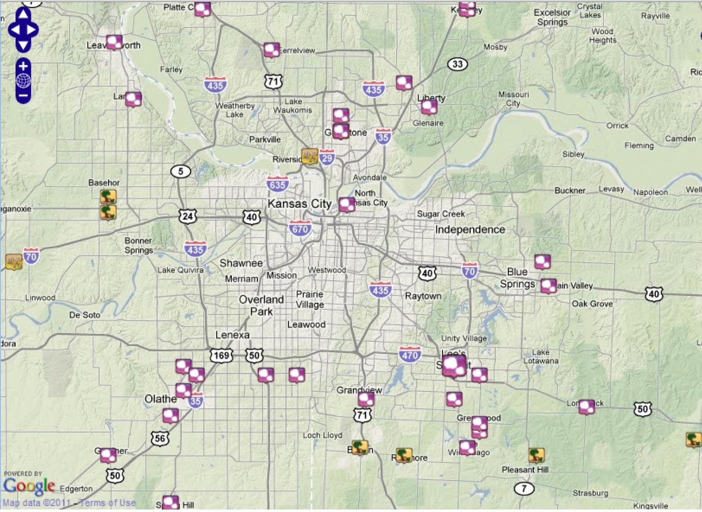 NWS Pleasant Hill KC Metro Storm Reports 4-3-11