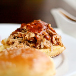 Pulled Pork with Orange Barbecue Sauce