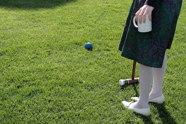 pimm's and croquet