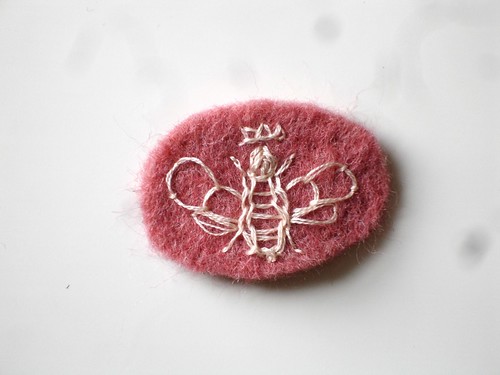 Queen Bee - Felt & Embroidery